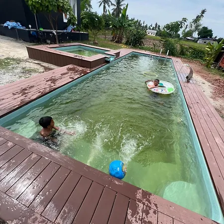 Homestay Kampong Kota Aur Resort With Swimming Pool, Kepala Batas, Seberang Perai, Penang Kepala Batas  Exterior photo